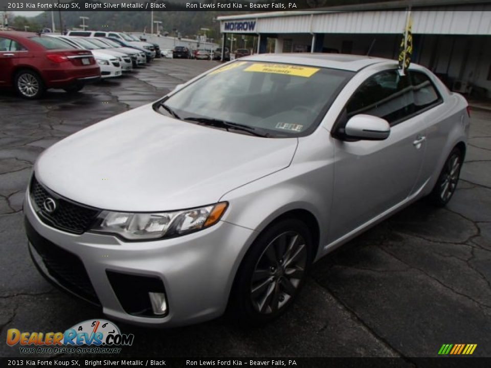 2013 Kia Forte Koup SX Bright Silver Metallic / Black Photo #4