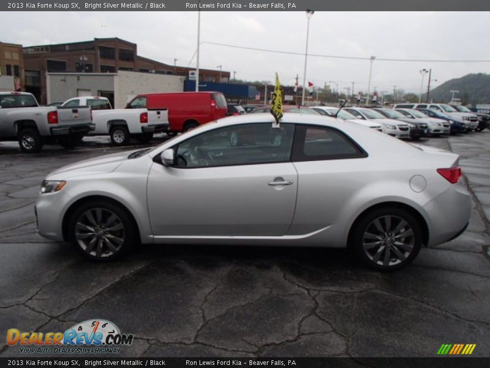 2013 Kia Forte Koup SX Bright Silver Metallic / Black Photo #5