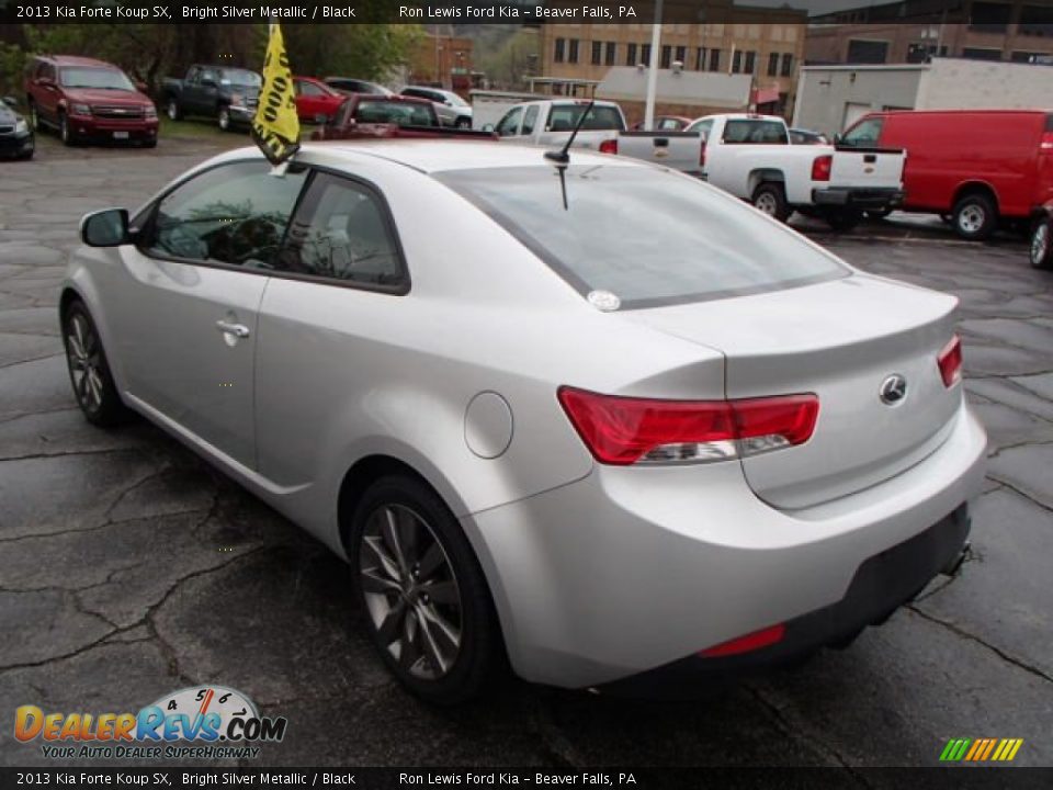 2013 Kia Forte Koup SX Bright Silver Metallic / Black Photo #6