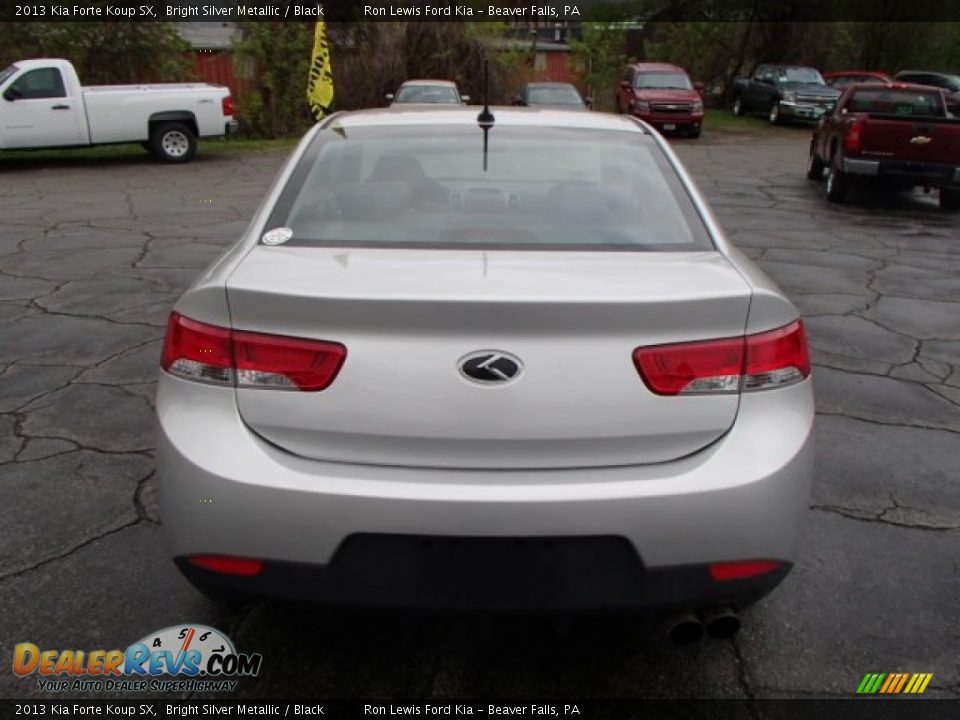 2013 Kia Forte Koup SX Bright Silver Metallic / Black Photo #7