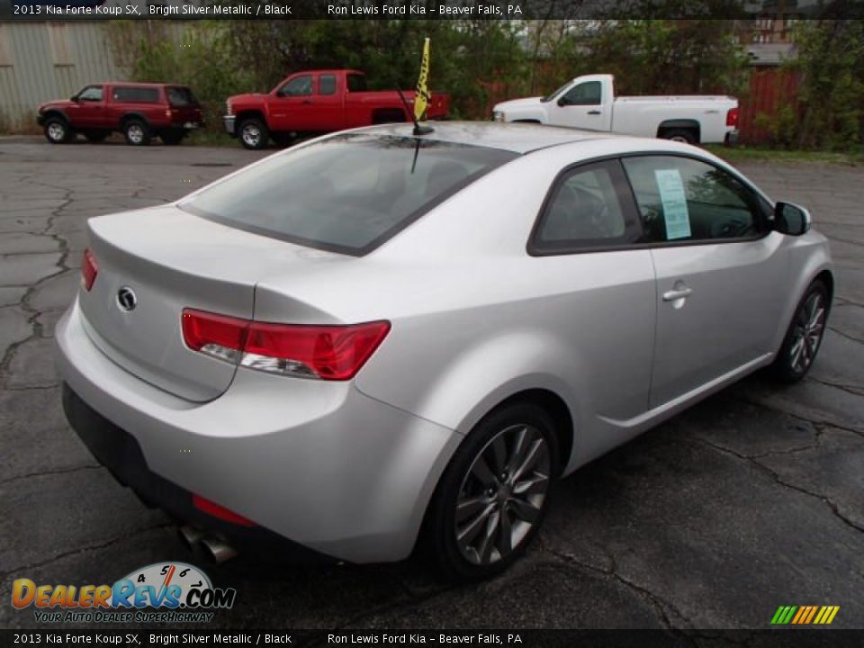 2013 Kia Forte Koup SX Bright Silver Metallic / Black Photo #8