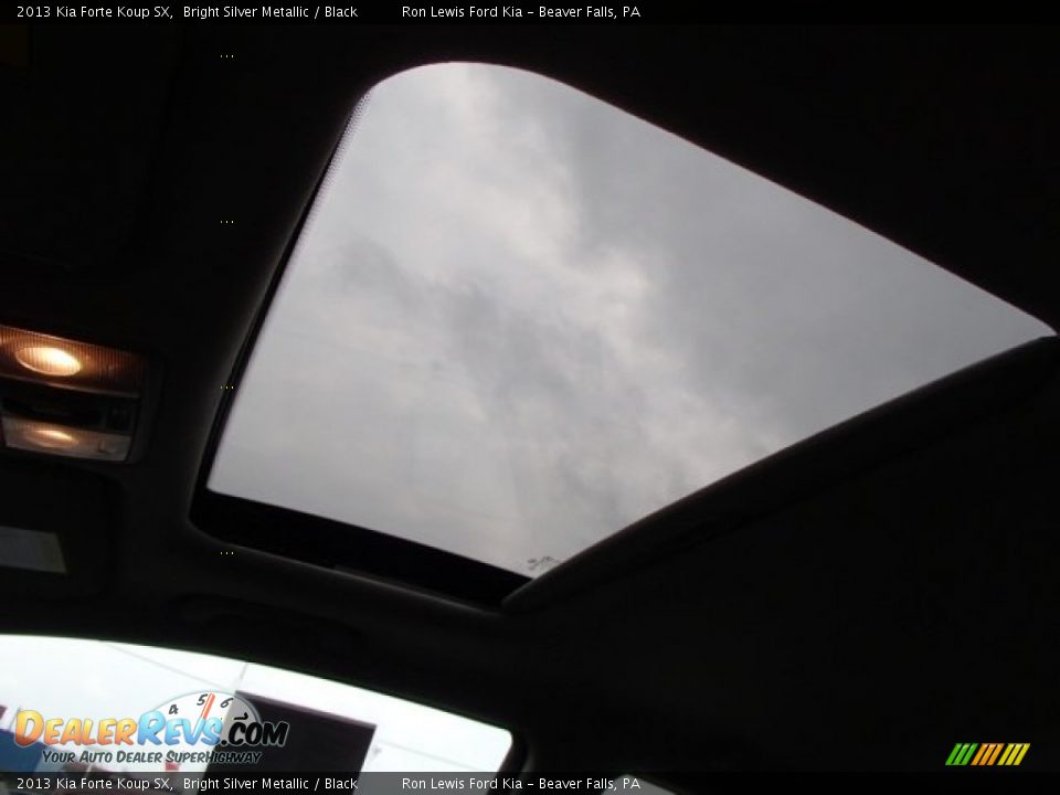 2013 Kia Forte Koup SX Bright Silver Metallic / Black Photo #15
