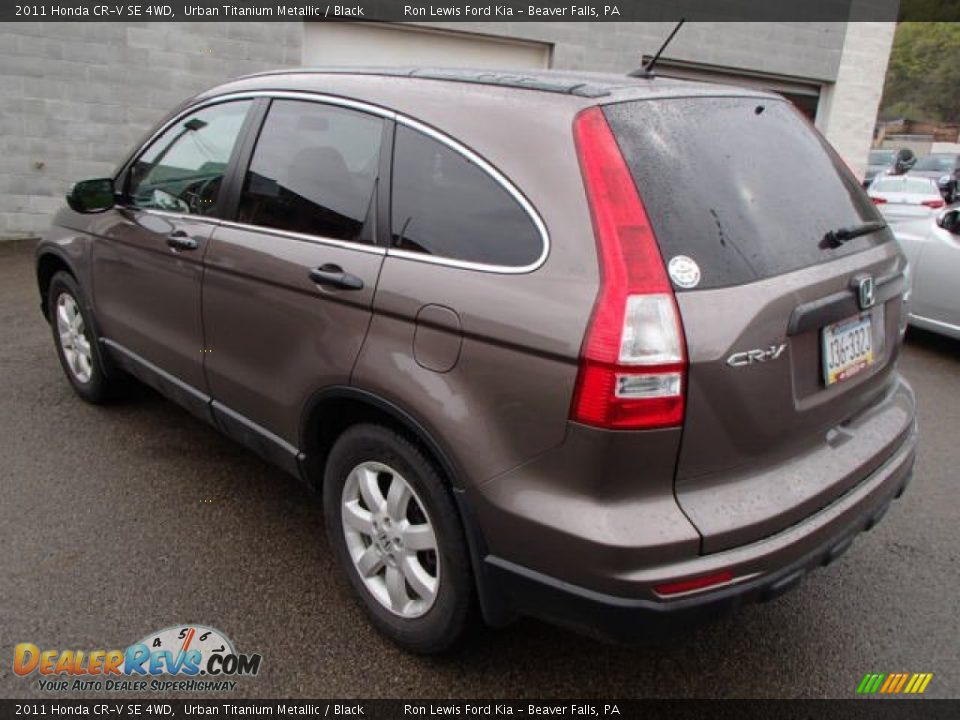 2011 Honda CR-V SE 4WD Urban Titanium Metallic / Black Photo #6