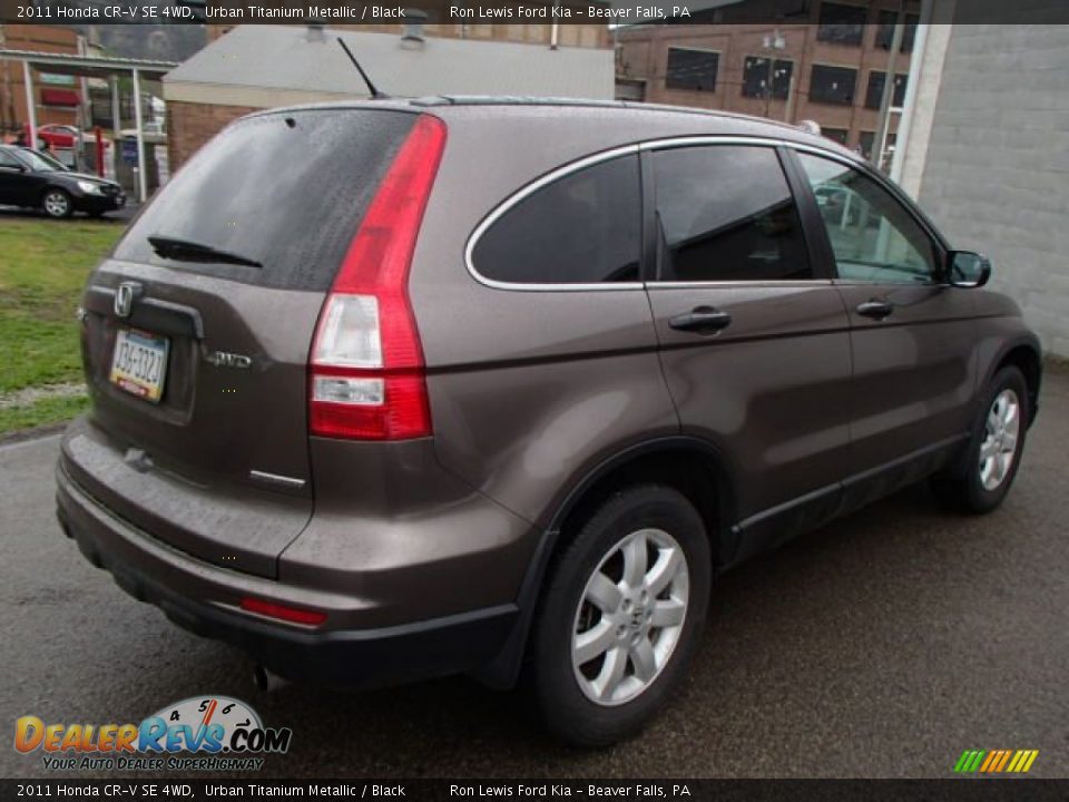 2011 Honda CR-V SE 4WD Urban Titanium Metallic / Black Photo #8