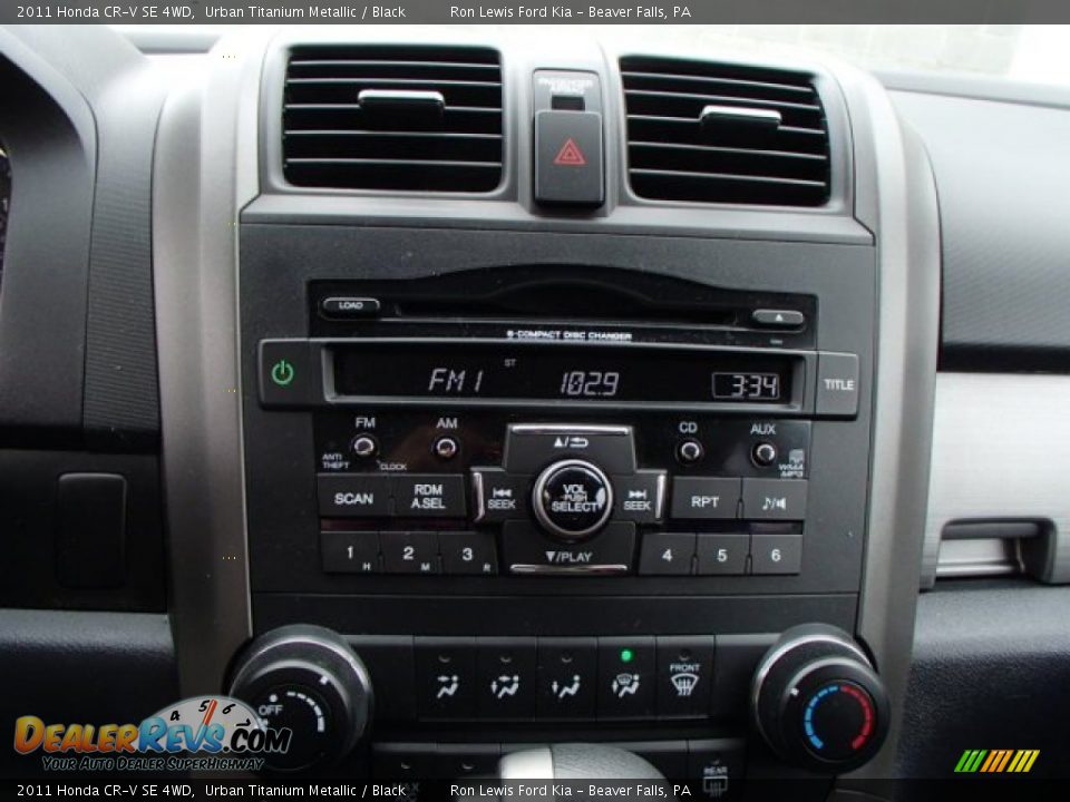 2011 Honda CR-V SE 4WD Urban Titanium Metallic / Black Photo #16