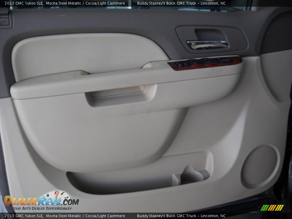 2013 GMC Yukon SLE Mocha Steel Metallic / Cocoa/Light Cashmere Photo #5