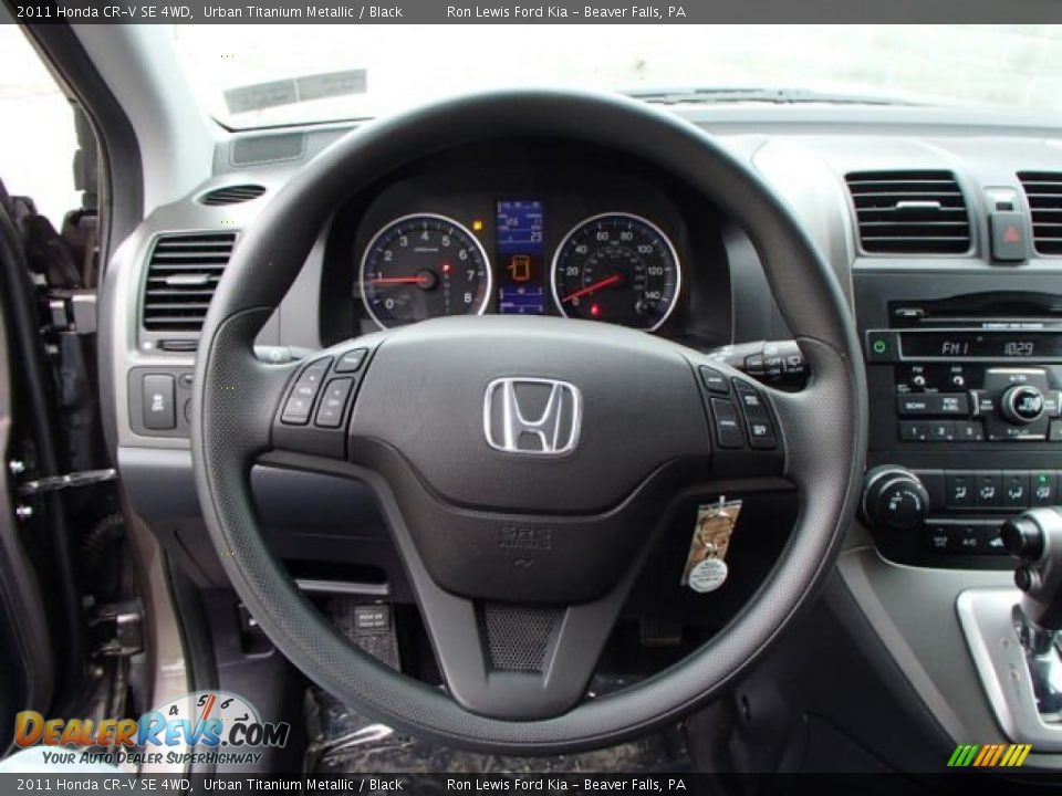 2011 Honda CR-V SE 4WD Urban Titanium Metallic / Black Photo #18