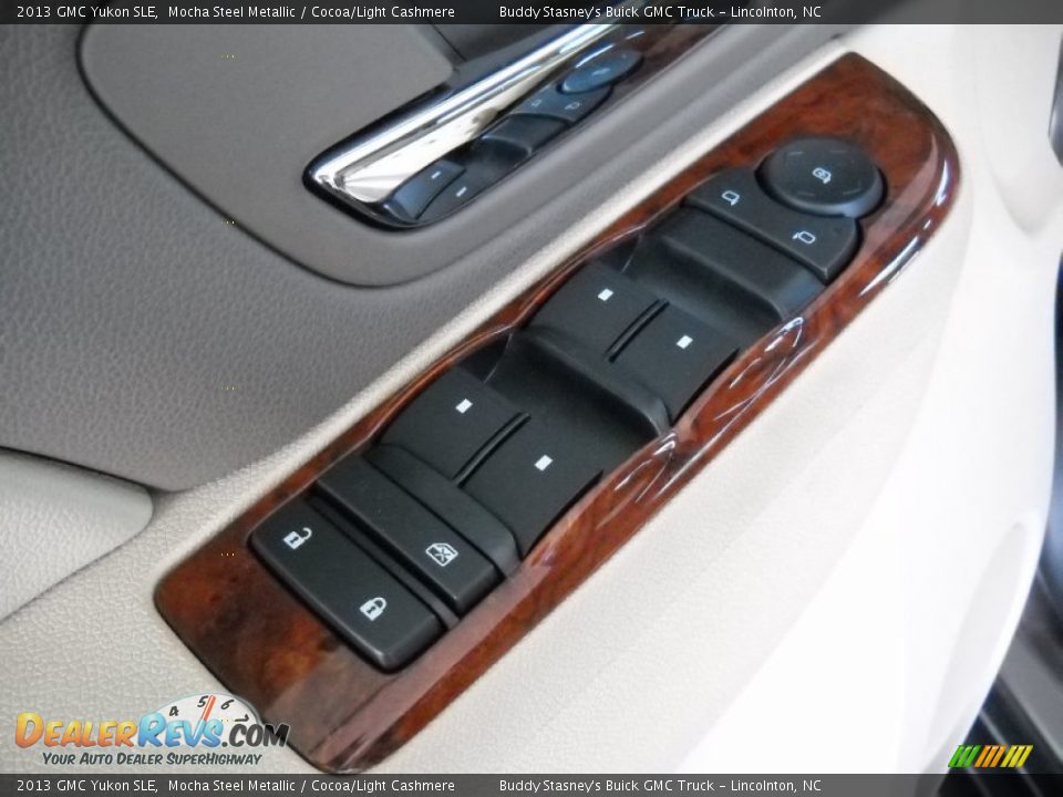 2013 GMC Yukon SLE Mocha Steel Metallic / Cocoa/Light Cashmere Photo #6