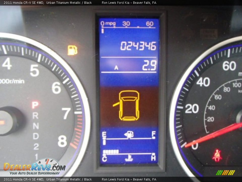 2011 Honda CR-V SE 4WD Urban Titanium Metallic / Black Photo #19