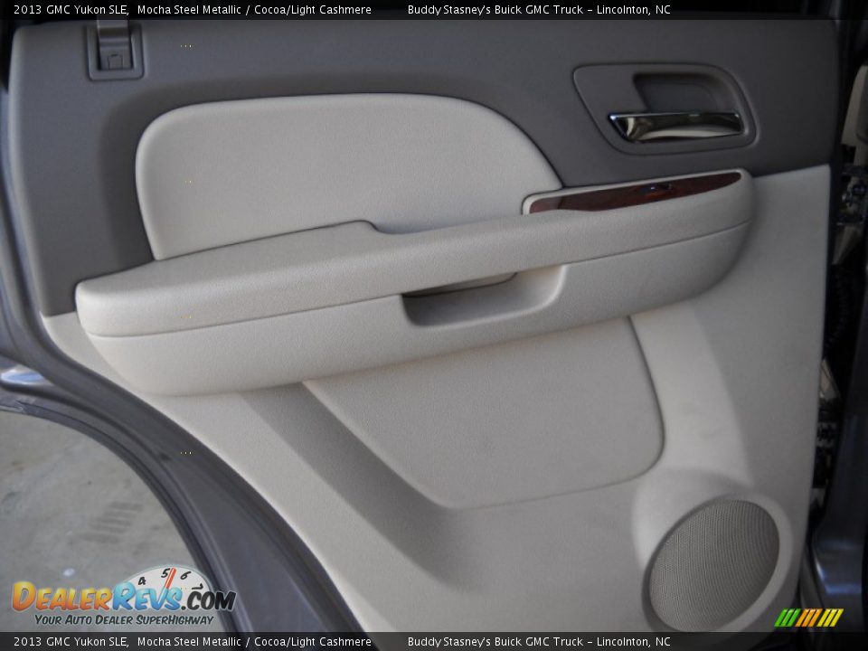 2013 GMC Yukon SLE Mocha Steel Metallic / Cocoa/Light Cashmere Photo #8