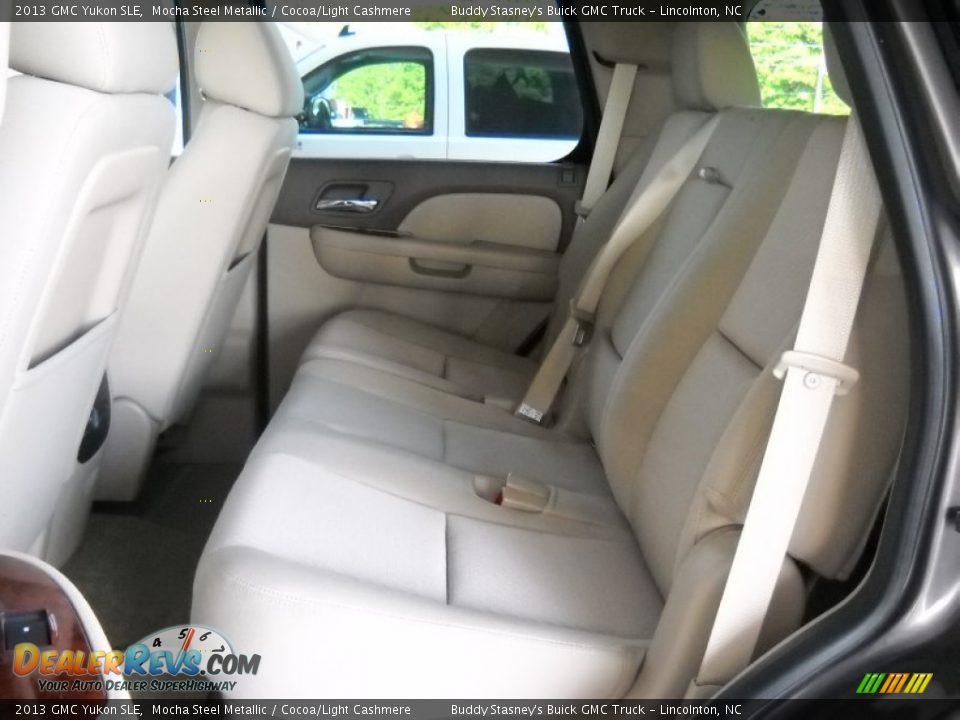 2013 GMC Yukon SLE Mocha Steel Metallic / Cocoa/Light Cashmere Photo #9