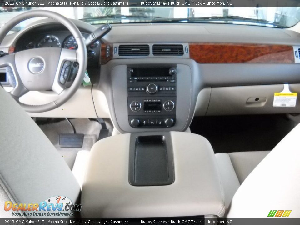 2013 GMC Yukon SLE Mocha Steel Metallic / Cocoa/Light Cashmere Photo #11