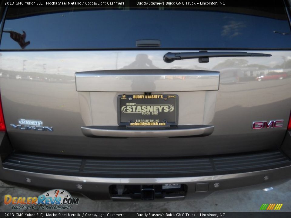 2013 GMC Yukon SLE Mocha Steel Metallic / Cocoa/Light Cashmere Photo #13