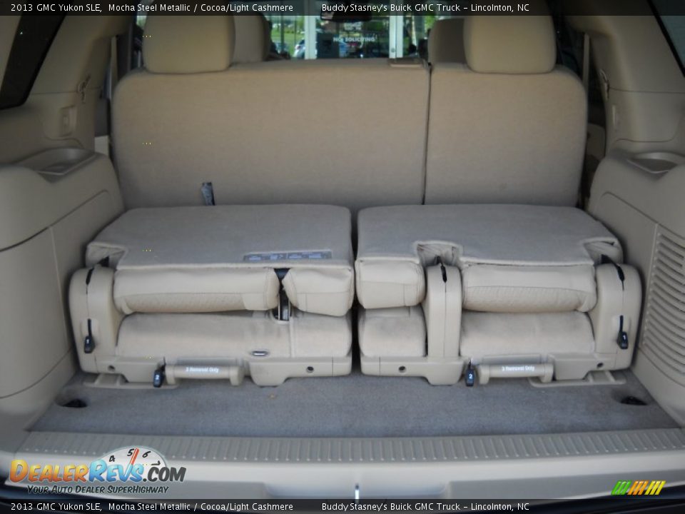 2013 GMC Yukon SLE Mocha Steel Metallic / Cocoa/Light Cashmere Photo #14