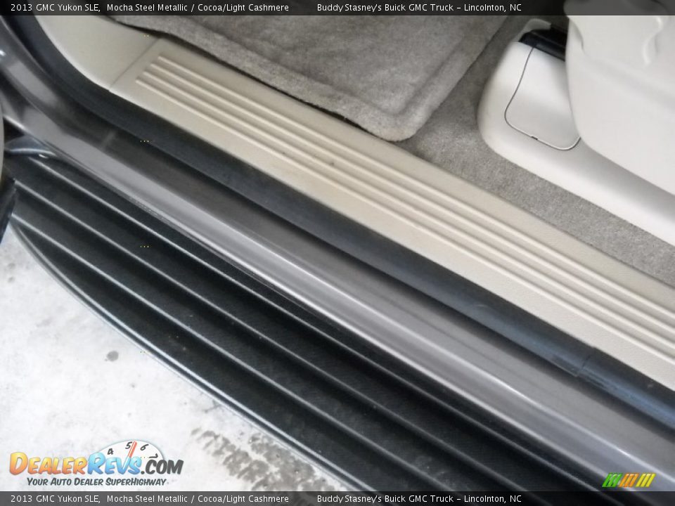 2013 GMC Yukon SLE Mocha Steel Metallic / Cocoa/Light Cashmere Photo #15