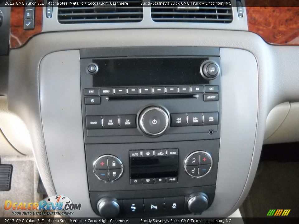 2013 GMC Yukon SLE Mocha Steel Metallic / Cocoa/Light Cashmere Photo #19