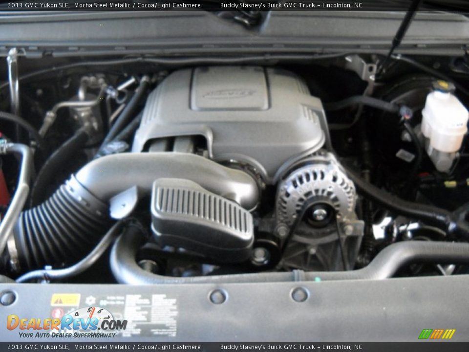 2013 GMC Yukon SLE Mocha Steel Metallic / Cocoa/Light Cashmere Photo #22