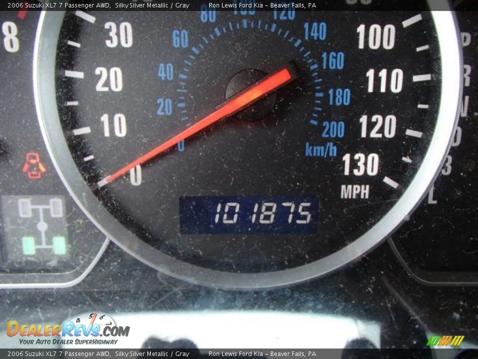 2006 Suzuki XL7 7 Passenger AWD Silky Silver Metallic / Gray Photo #19