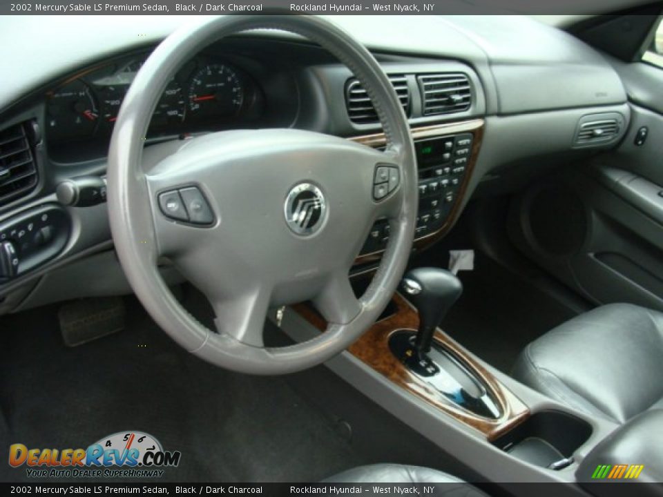 Dashboard of 2002 Mercury Sable LS Premium Sedan Photo #9