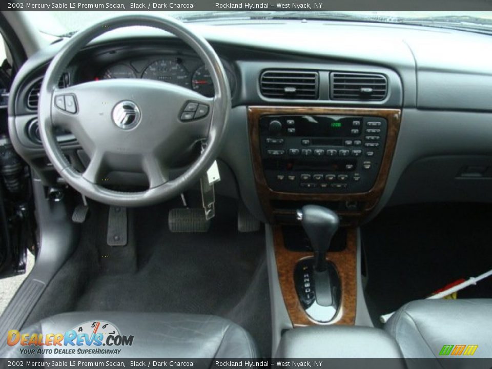 Dashboard of 2002 Mercury Sable LS Premium Sedan Photo #12