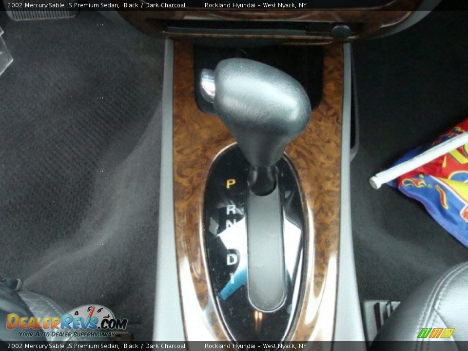 2002 Mercury Sable LS Premium Sedan Black / Dark Charcoal Photo #18