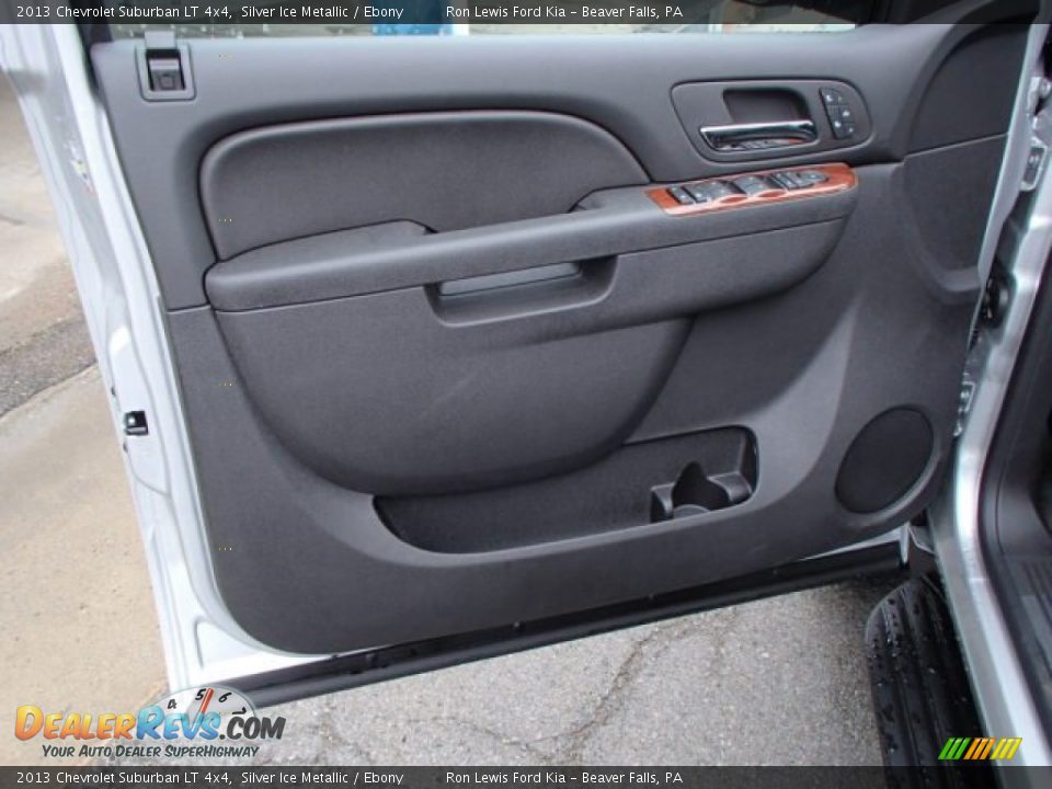 2013 Chevrolet Suburban LT 4x4 Silver Ice Metallic / Ebony Photo #12