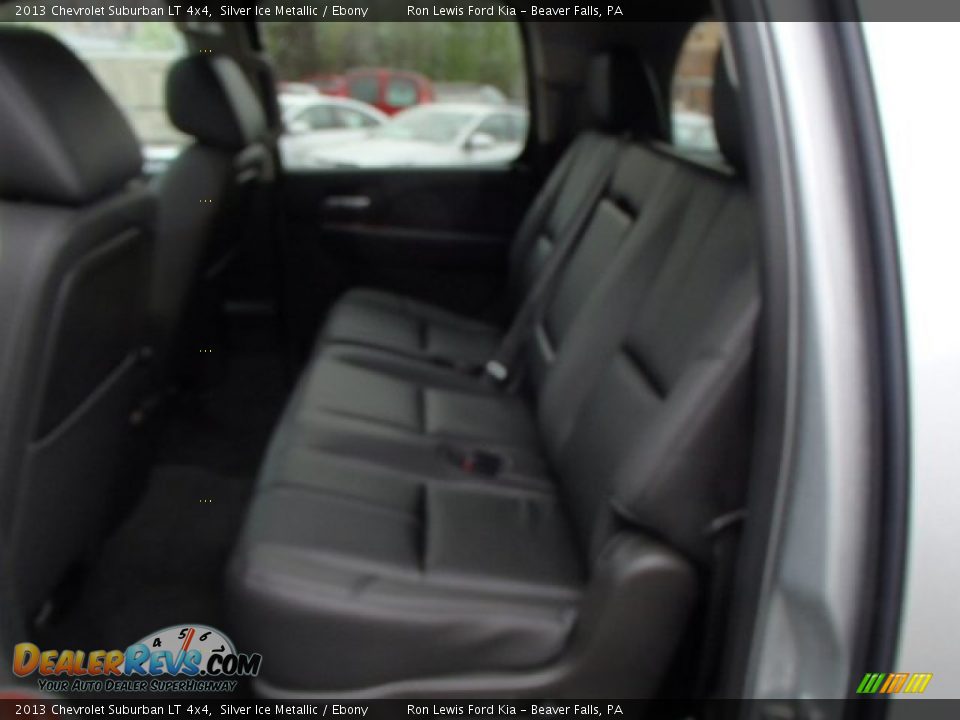 2013 Chevrolet Suburban LT 4x4 Silver Ice Metallic / Ebony Photo #13