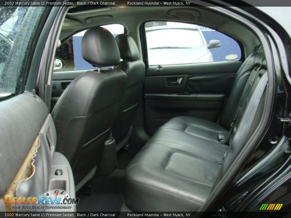 Rear Seat of 2002 Mercury Sable LS Premium Sedan Photo #19