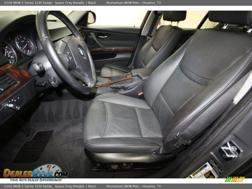 2009 BMW 3 Series 328i Sedan Space Grey Metallic / Black Photo #3