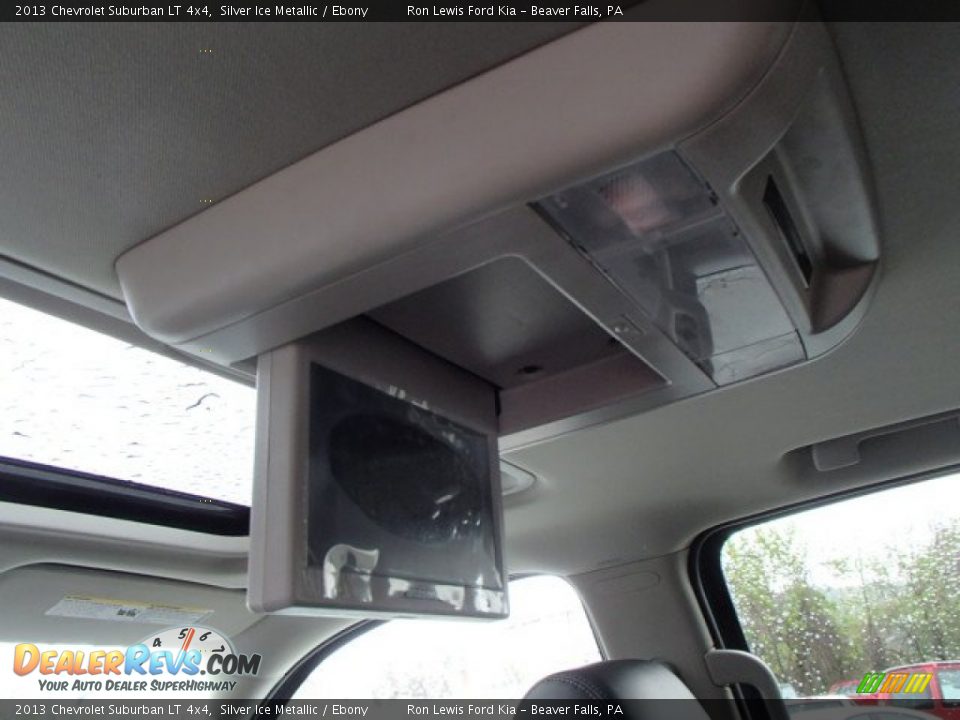 2013 Chevrolet Suburban LT 4x4 Silver Ice Metallic / Ebony Photo #14