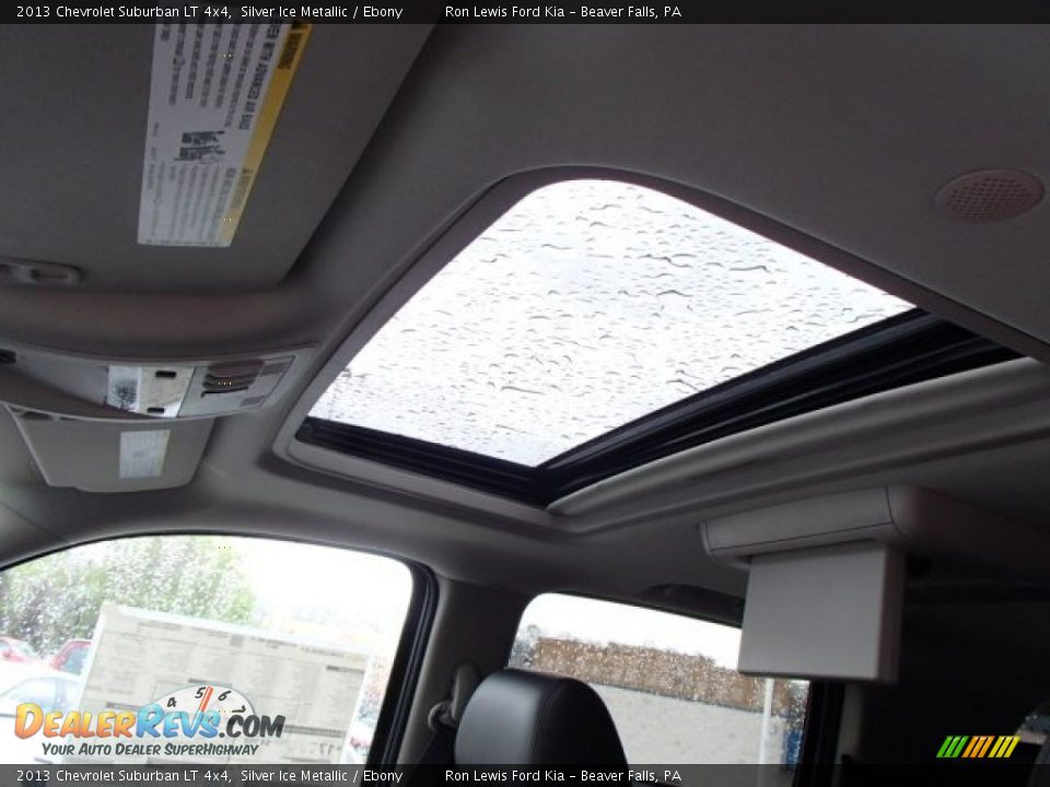2013 Chevrolet Suburban LT 4x4 Silver Ice Metallic / Ebony Photo #15