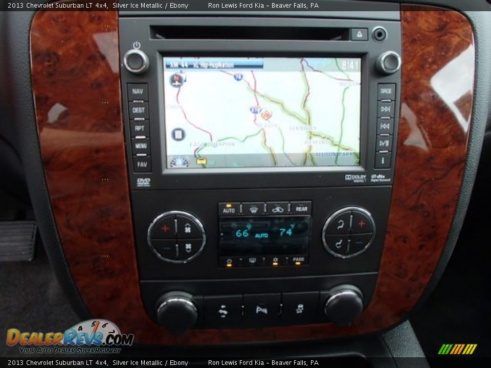 2013 Chevrolet Suburban LT 4x4 Silver Ice Metallic / Ebony Photo #16