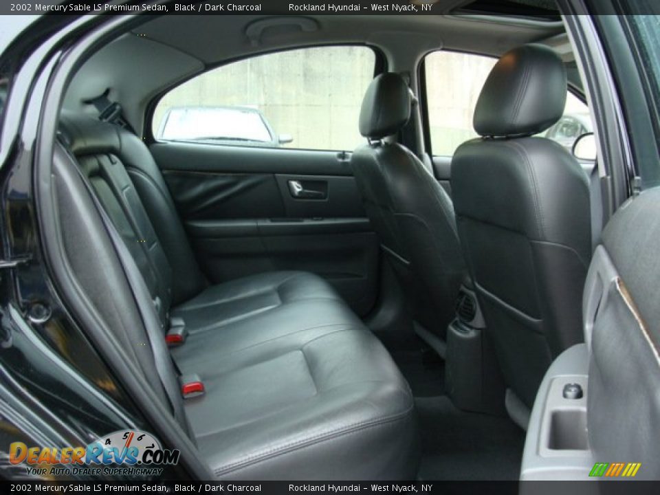 Rear Seat of 2002 Mercury Sable LS Premium Sedan Photo #22