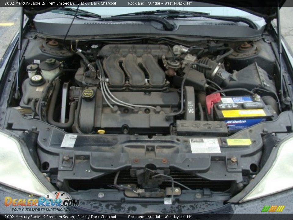 2002 Mercury Sable LS Premium Sedan 3.0 Liter DOHC 24-Valve V6 Engine Photo #28