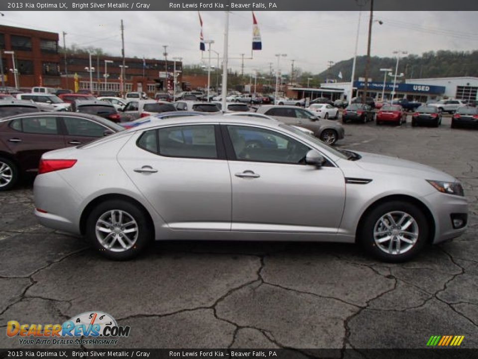 2013 Kia Optima LX Bright Silver Metallic / Gray Photo #1