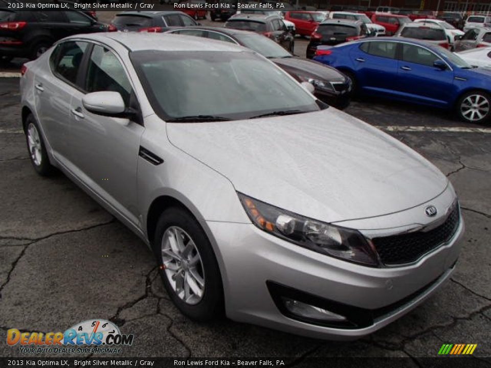 2013 Kia Optima LX Bright Silver Metallic / Gray Photo #2