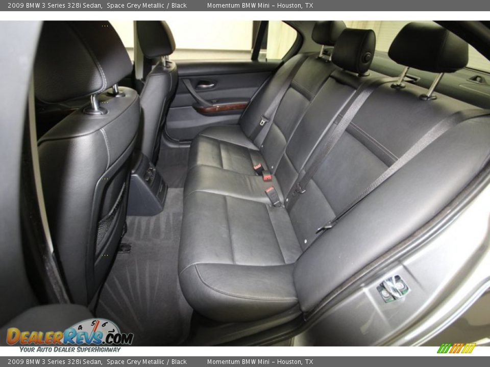 2009 BMW 3 Series 328i Sedan Space Grey Metallic / Black Photo #13