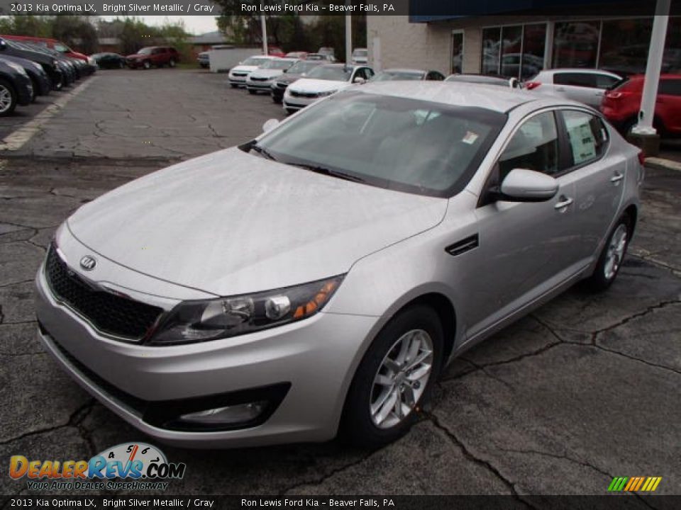 2013 Kia Optima LX Bright Silver Metallic / Gray Photo #4