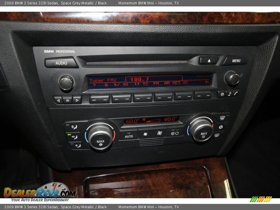 2009 BMW 3 Series 328i Sedan Space Grey Metallic / Black Photo #19