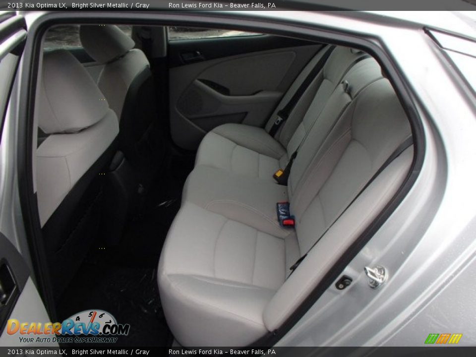 2013 Kia Optima LX Bright Silver Metallic / Gray Photo #13