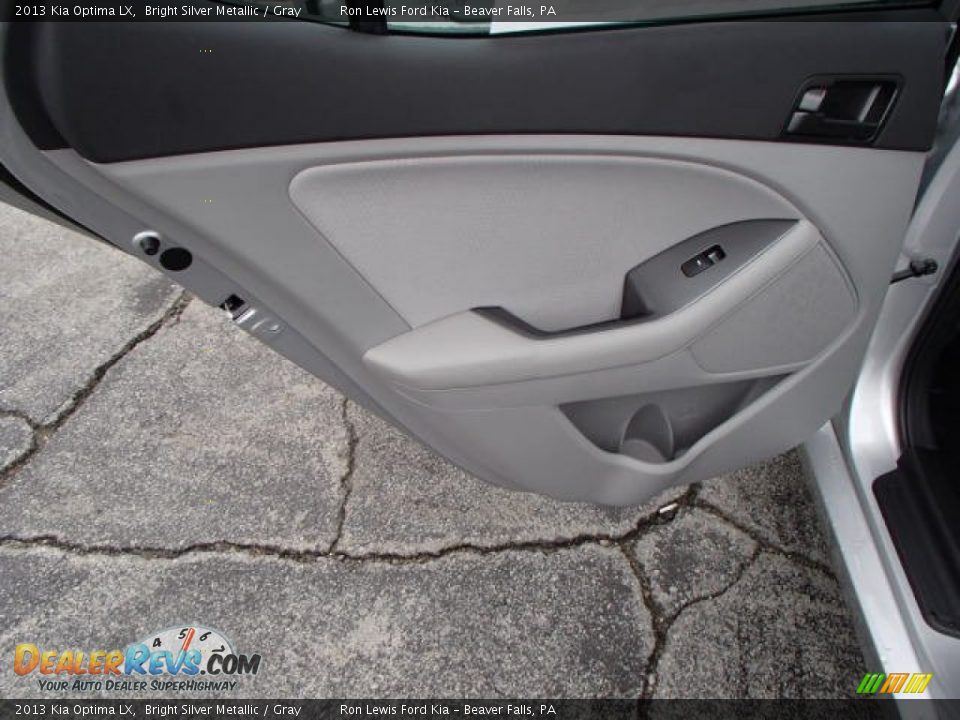 2013 Kia Optima LX Bright Silver Metallic / Gray Photo #14