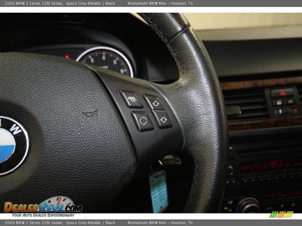 2009 BMW 3 Series 328i Sedan Space Grey Metallic / Black Photo #23