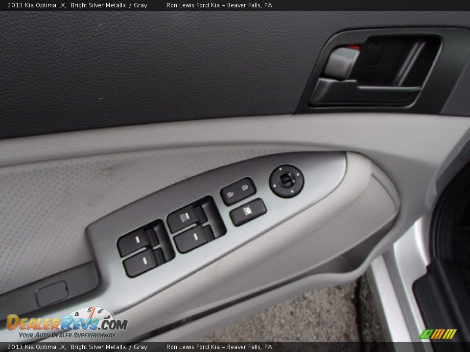 2013 Kia Optima LX Bright Silver Metallic / Gray Photo #15