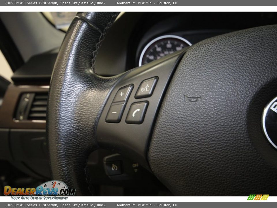 2009 BMW 3 Series 328i Sedan Space Grey Metallic / Black Photo #24