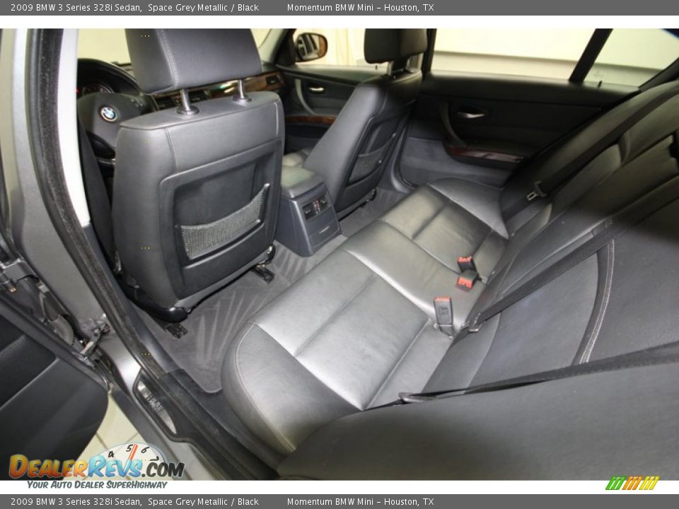 2009 BMW 3 Series 328i Sedan Space Grey Metallic / Black Photo #25