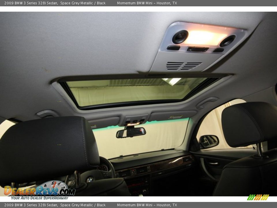 2009 BMW 3 Series 328i Sedan Space Grey Metallic / Black Photo #28