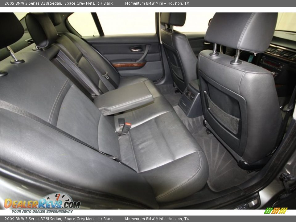 2009 BMW 3 Series 328i Sedan Space Grey Metallic / Black Photo #31