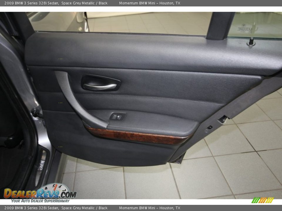 2009 BMW 3 Series 328i Sedan Space Grey Metallic / Black Photo #32