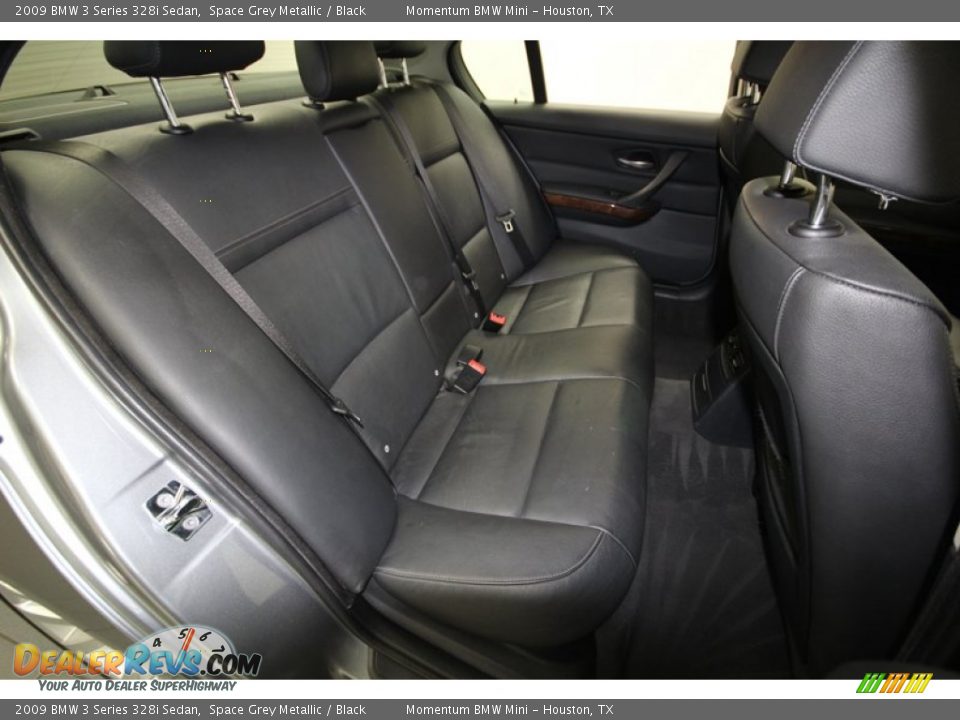 2009 BMW 3 Series 328i Sedan Space Grey Metallic / Black Photo #33