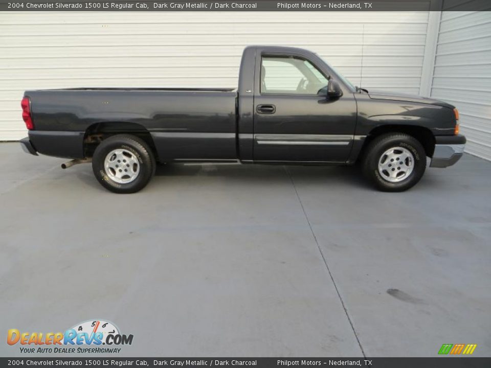 2004 Chevrolet Silverado 1500 LS Regular Cab Dark Gray Metallic / Dark Charcoal Photo #3